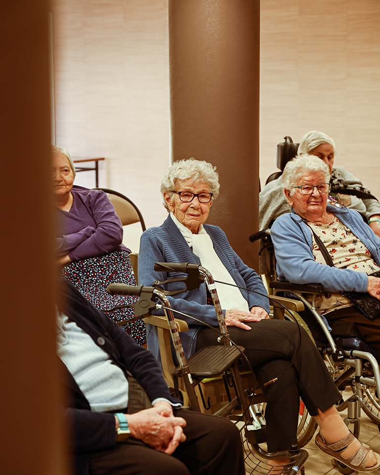 Photo des participants au projet Mémoires Vives