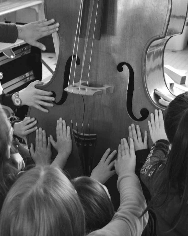 Photo des élèves lors de l'atelier