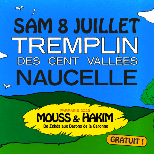 Tremplin des Cent Vallées 2023, à Naucelle le samedi 8 Juillet